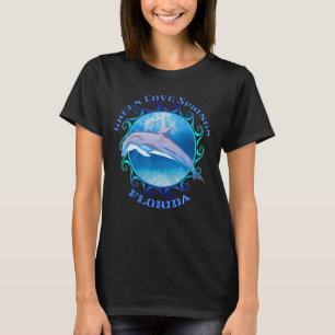Grüne Bucht Florida Urlaub Souvenir Dolph T-Shirt