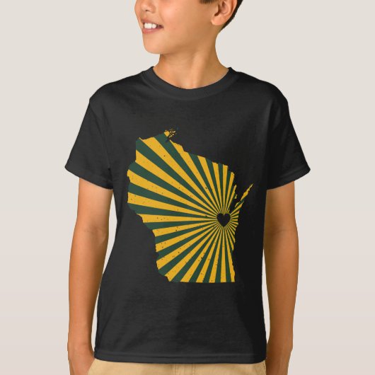 Grüne Bucht-Liebe T-Shirt (Vorderseite)