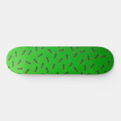 Grüne Bullenzüge Skateboard (Horizontal)