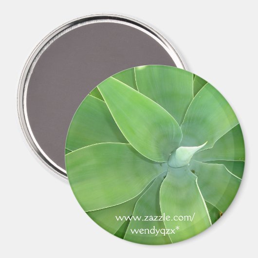 Grüne Burst Magnet (Vorderseite/Rückseite)