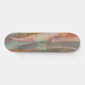 Grüne Camo-Baumrinde 2 Skateboard (Horizontal)