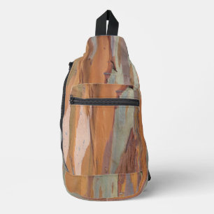 Grüne Camo-Baumrinde Crossbody Bag