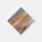 Grüne Camo-Baumrinde  Serviette (Ecke)