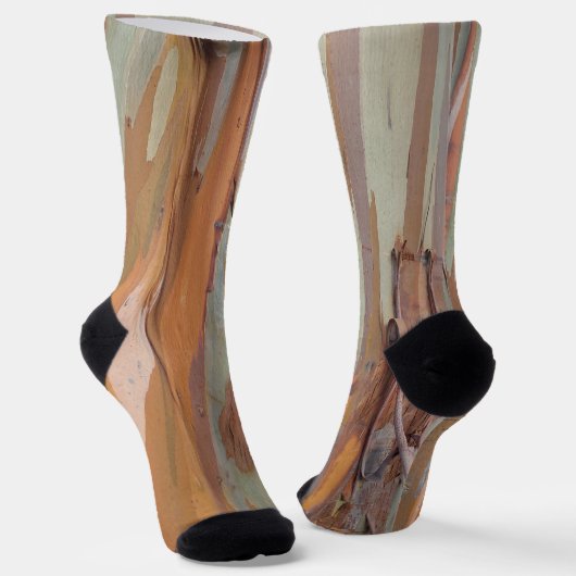 Grüne Camo-Baumrinden-Socken Socken (Gewinkelt)