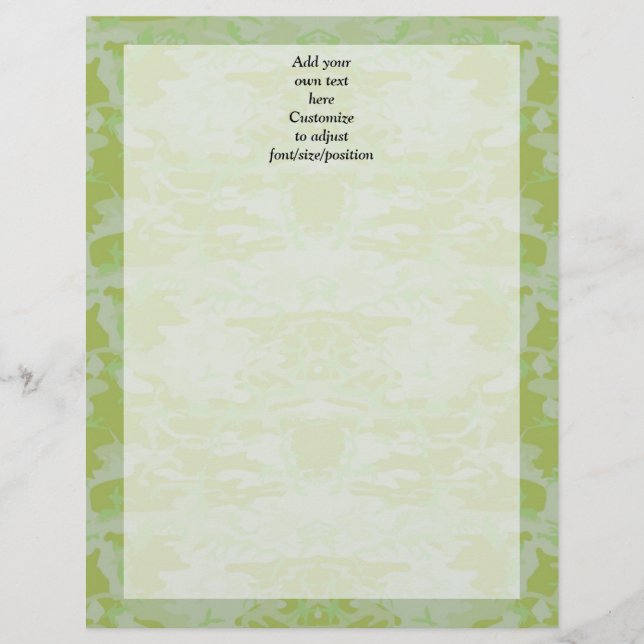 Grüne Camouflage (Vorderseite)