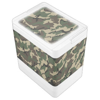Grüne Camouflage, 24 kann cooler Igloo Kühlbox