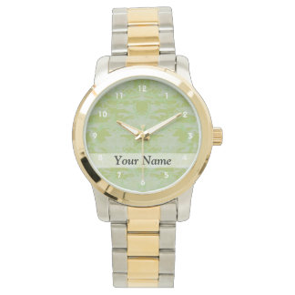 Grüne Camouflage Armbanduhr