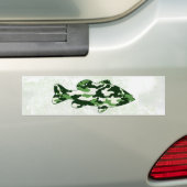 Grüne Camouflage Autoaufkleber (Auf Auto)