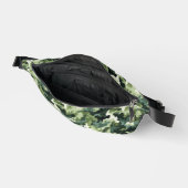 Grüne Camouflage Bauchtasche (Offen)