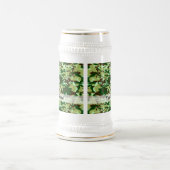 Grüne Camouflage Bierglas (Mittel)