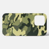 Grüne Camouflage Case-Mate iPhone Hülle (Rückseite (Horizontal))