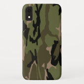 Grüne Camouflage Case-Mate iPhone Hülle (Rückseite)