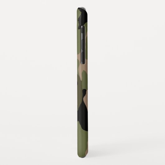 Grüne Camouflage Case-Mate iPhone Hülle (Hinten/Links)
