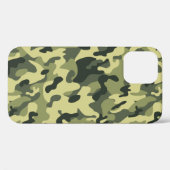 Grüne Camouflage Case-Mate iPhone Hülle (Rückseite (Horizontal))