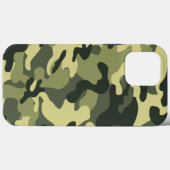 Grüne Camouflage Case-Mate iPhone Hülle (Rückseite (Horizontal))