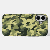 Grüne Camouflage Case-Mate iPhone Hülle (Rückseite (Horizontal))