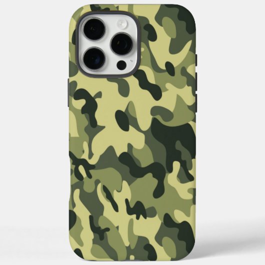 Grüne Camouflage Case-Mate iPhone Hülle (Rückseite)