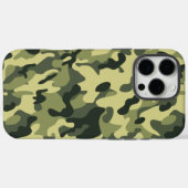 Grüne Camouflage Case-Mate iPhone Hülle (Rückseite (Horizontal))