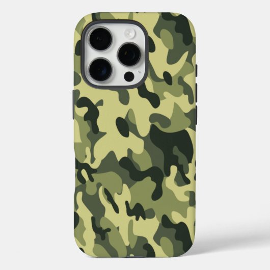 Grüne Camouflage Case-Mate iPhone Hülle (Rückseite)