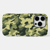 Grüne Camouflage Case-Mate iPhone Hülle (Rückseite (Horizontal))