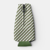 Grüne Camouflage Cooler Flaschenkühler (Rückseite)