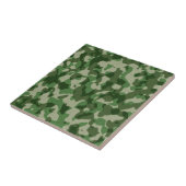 Grüne Camouflage Fliese (Seite)