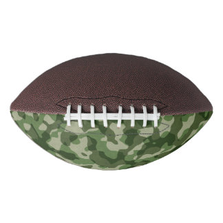 Grüne Camouflage Football