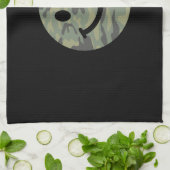 Grüne Camouflage Geschirrtuch (Gefaltet)