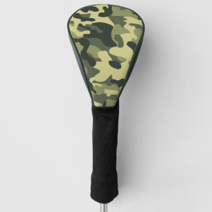 Grüne Camouflage Golf Headcover