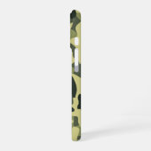Grüne Camouflage iPhone 16 Hülle (Linke Seite)