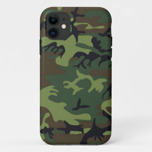 Grüne Camouflage iPhone 5S Muschel mit Ausweis, In Case-Mate iPhone Hülle