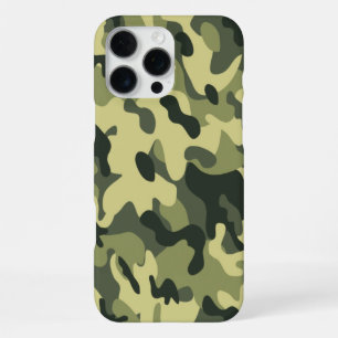 Grüne Camouflage iPhone 16 Pro Max Hülle