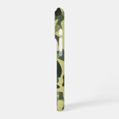 Grüne Camouflage iPhone Hülle (Linke Seite)