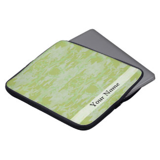 Grüne Camouflage Laptopschutzhülle