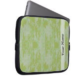 Grüne Camouflage Laptopschutzhülle (Vorne Rechts)