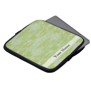 Grüne Camouflage Laptopschutzhülle