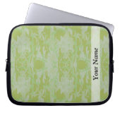 Grüne Camouflage Laptopschutzhülle (Vorderseite)