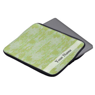 Grüne Camouflage Laptopschutzhülle