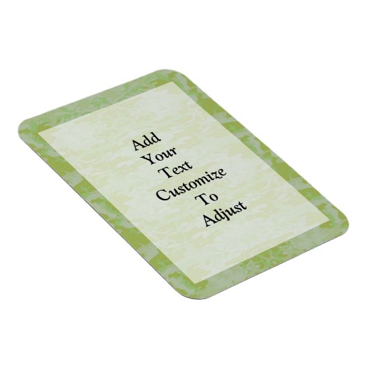 Grüne Camouflage Magnet (Rechte Seite)