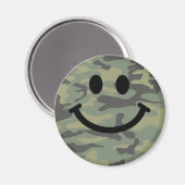 Grüne Camouflage Magnet (Vorderseite/Rückseite)