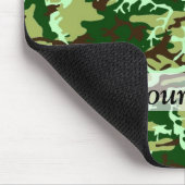 Grüne Camouflage Mousepad (Ecke)
