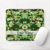 Grüne Camouflage Mousepad (Mit Mouse)