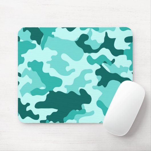 Grüne Camouflage Mousepad (Mit Mouse)