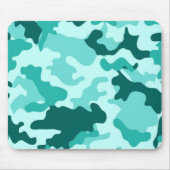 Grüne Camouflage Mousepad (Vorne)
