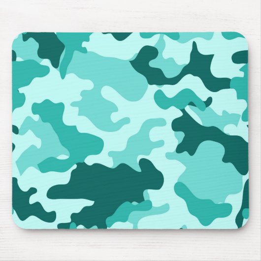 Grüne Camouflage Mousepad (Vorne)