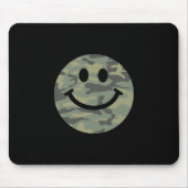 Grüne Camouflage Mousepad (Vorne)
