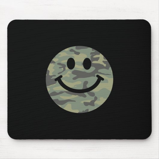 Grüne Camouflage Mousepad (Vorne)
