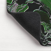 Grüne Camouflage Mousepad (Ecke)
