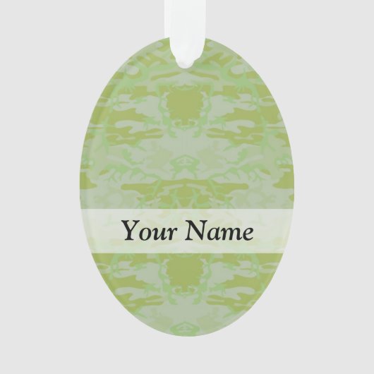 Grüne Camouflage Ornament (Vorderseite)