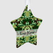 Grüne Camouflage Ornament (Vorderseite)